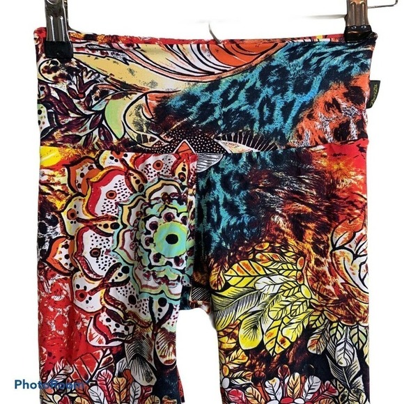 Proeza Women's size S Floral Leggings - Picture 8 of 10